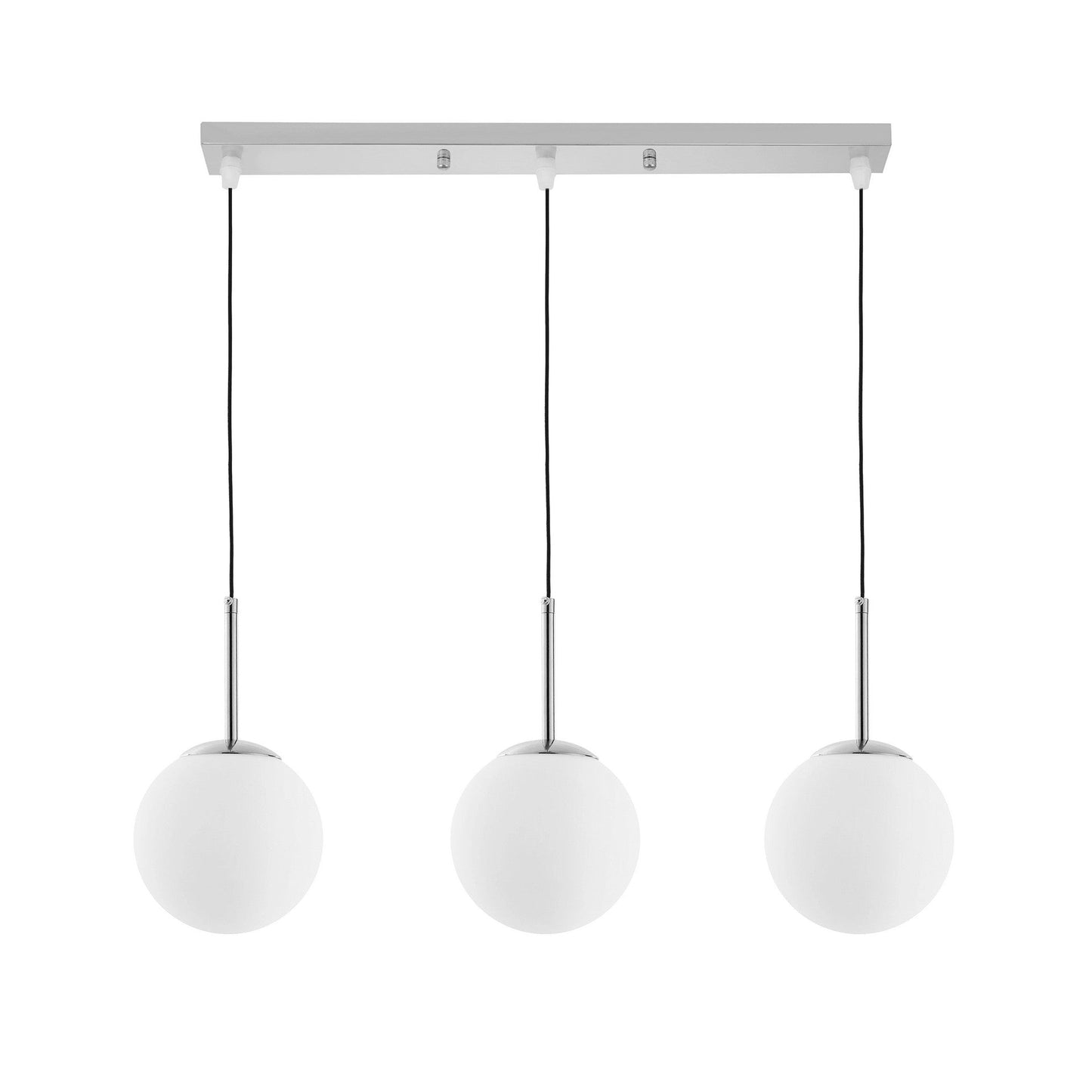MODERN TRIPLE CHROME LAMP FREDICA W3 PROPRO - LuminaLux