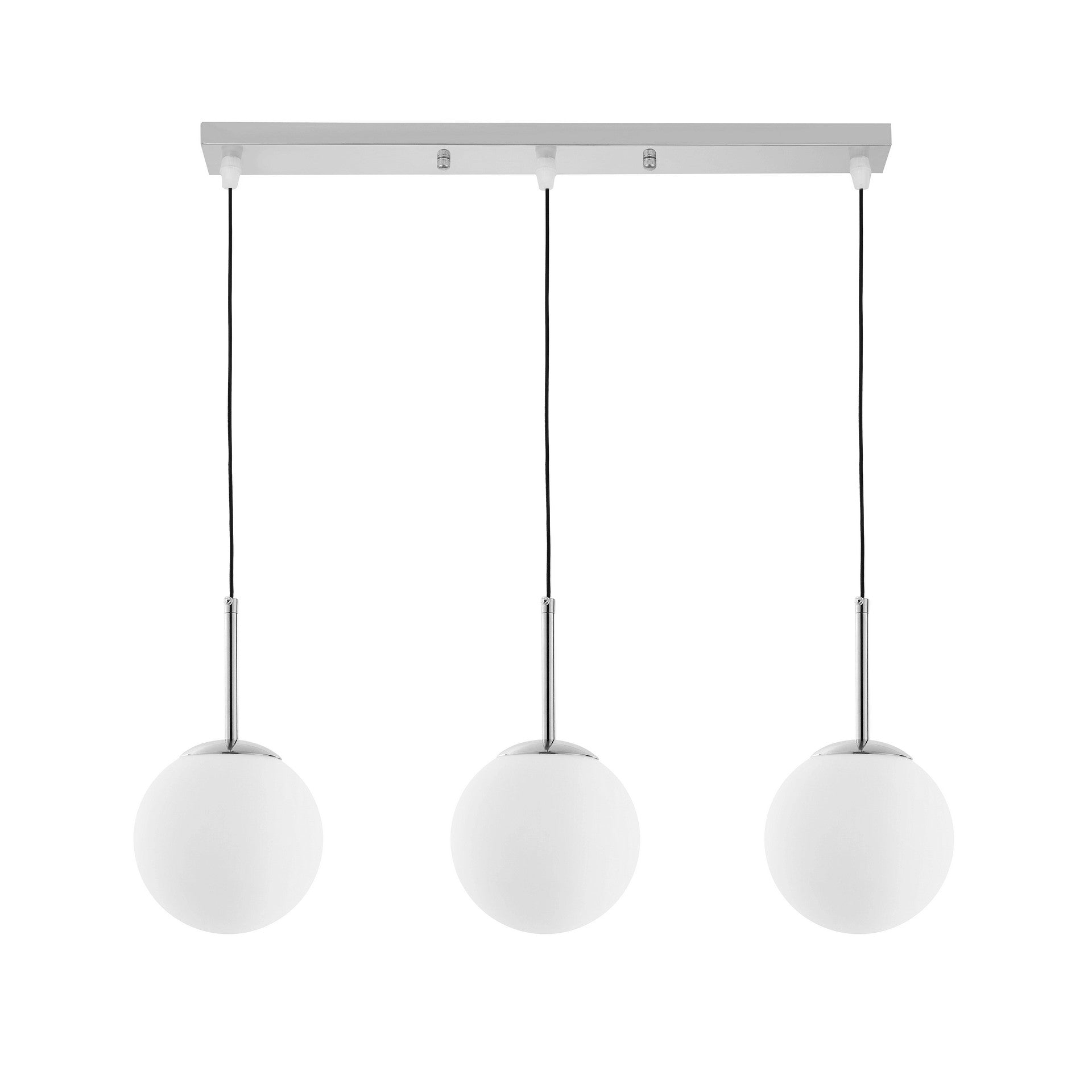 MODERN TRIPLE CHROME LAMP FREDICA W3 PROPRO - LuminaLux