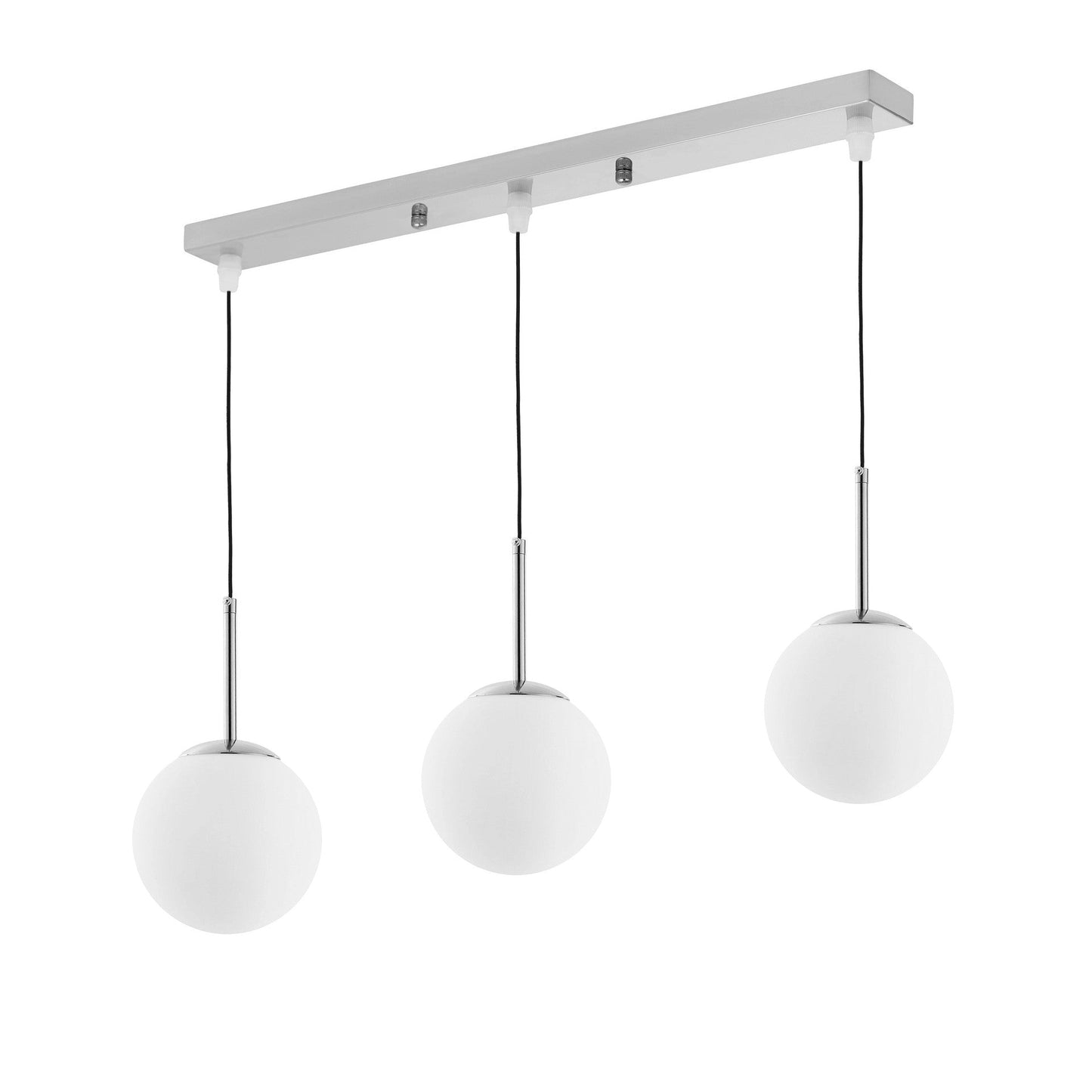 MODERN TRIPLE CHROME LAMP FREDICA W3 PROPRO - LuminaLux