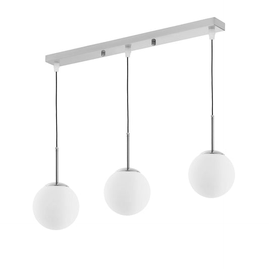 MODERN TRIPLE CHROME LAMP FREDICA W3 PROPRO - LuminaLux