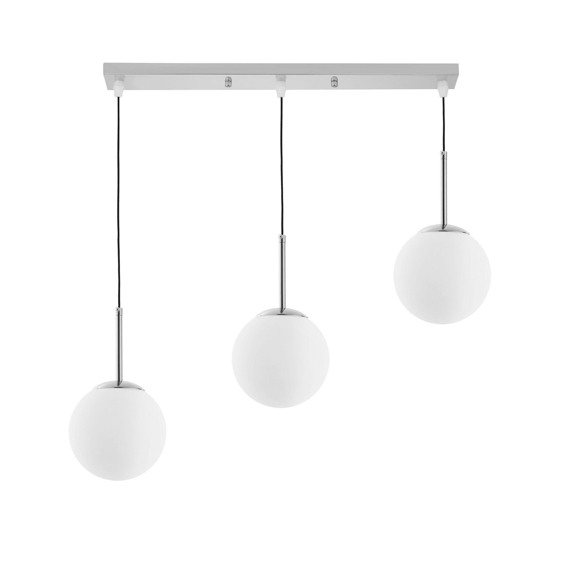 MODERN TRIPLE CHROME LAMP FREDICA W3 PROPRO - LuminaLux