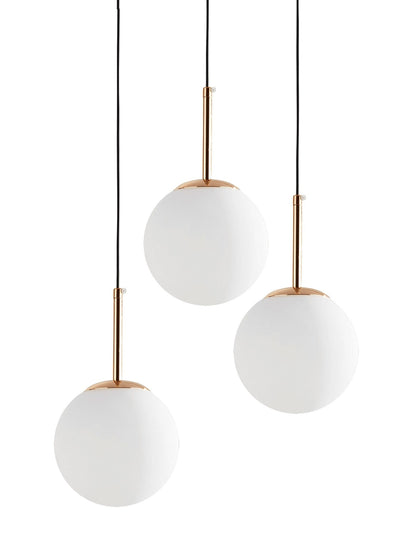 MODERN TRIPLE GOLD LAMP FREDICA W3 - LuminaLux