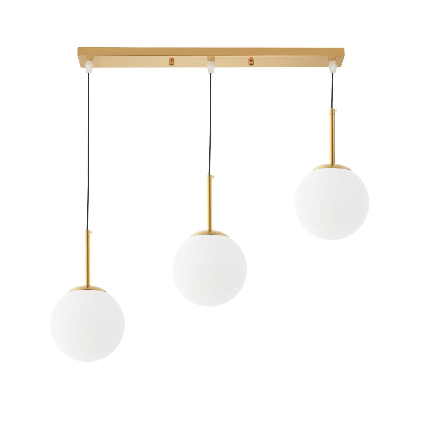 MODERN TRIPLE GOLD LAMP FREDICA W3 PRO - LuminaLux