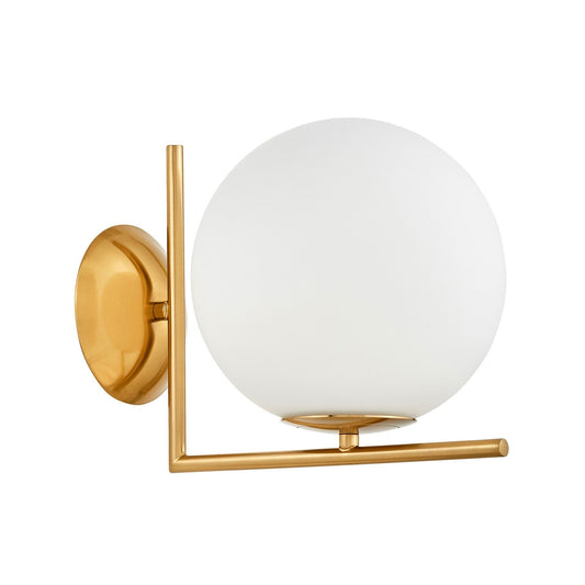 MODERN WALL LAMP SCONCE BRASS SORENTO D20 - LuminaLux