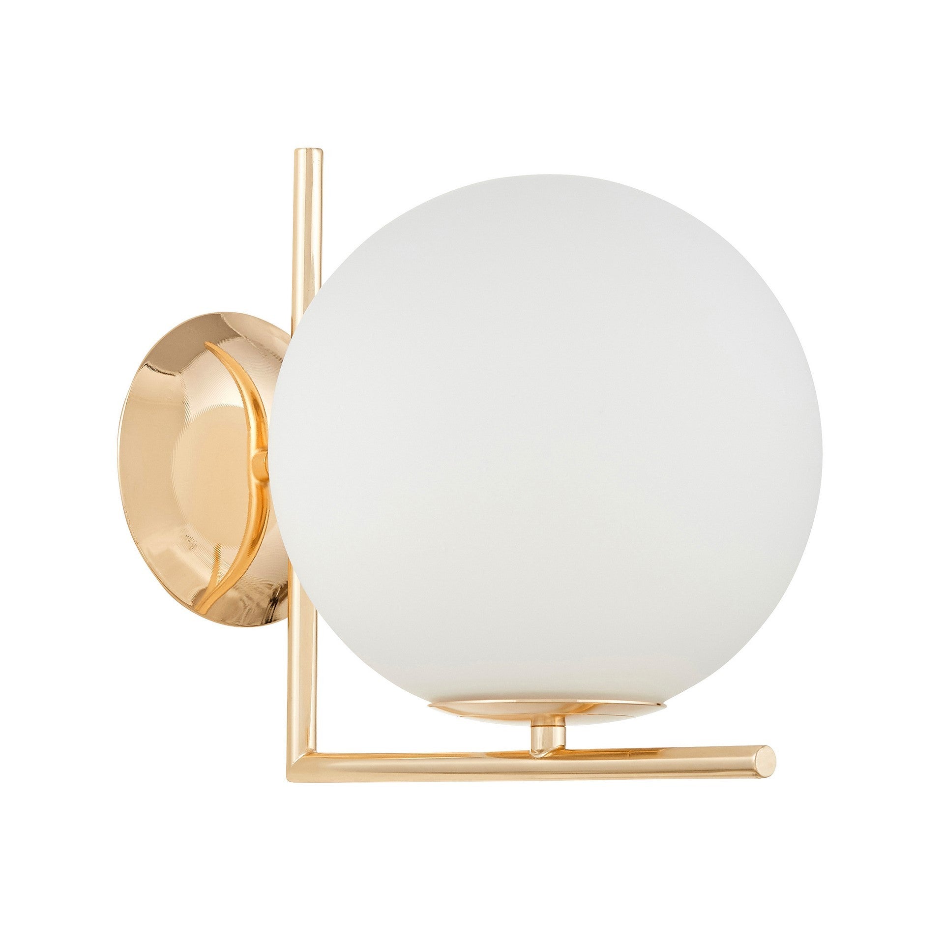 MODERN WALL LAMP SCONCE GOLD SORENTO D20 - LuminaLux