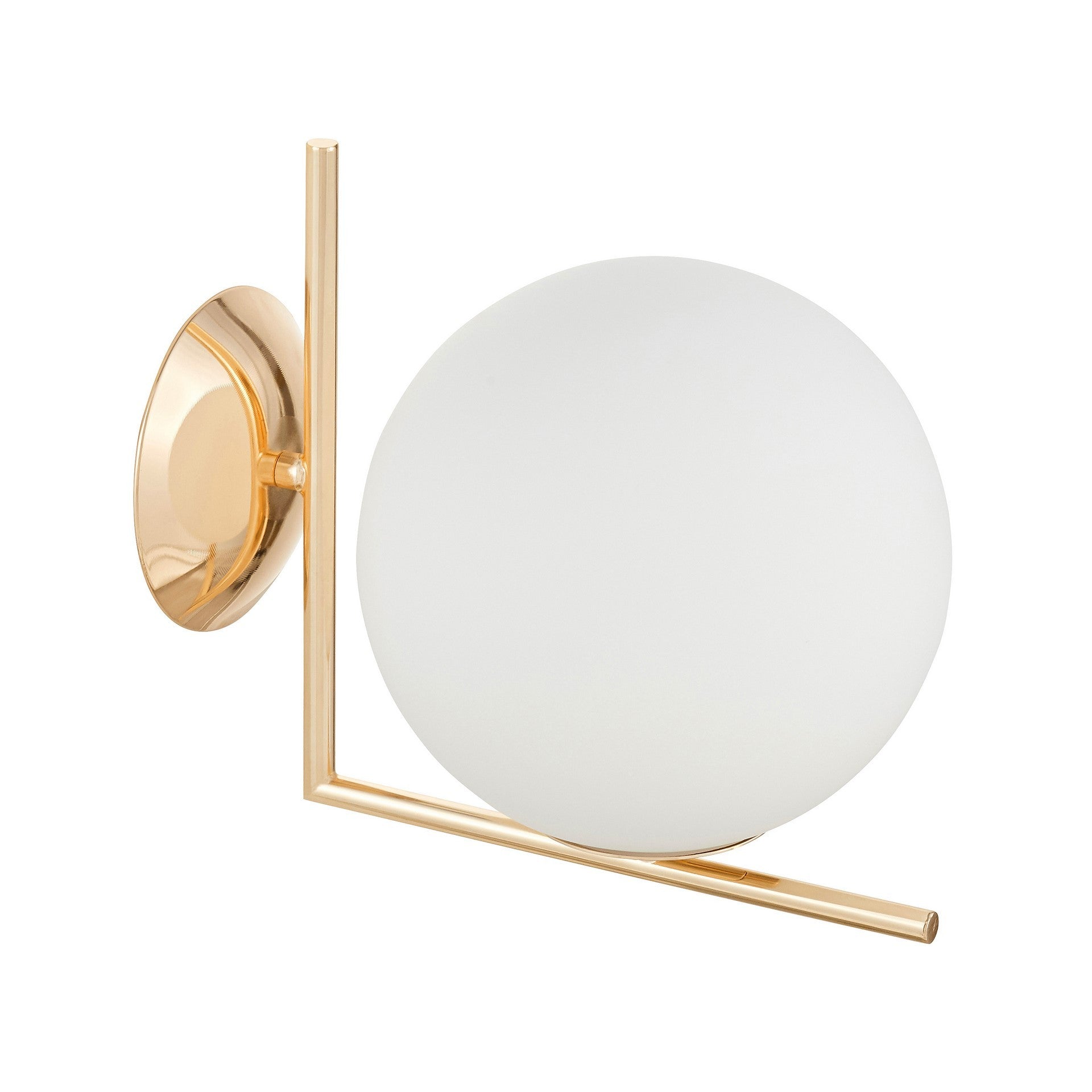MODERN WALL LAMP SCONCE GOLD SORENTO D20 - LuminaLux