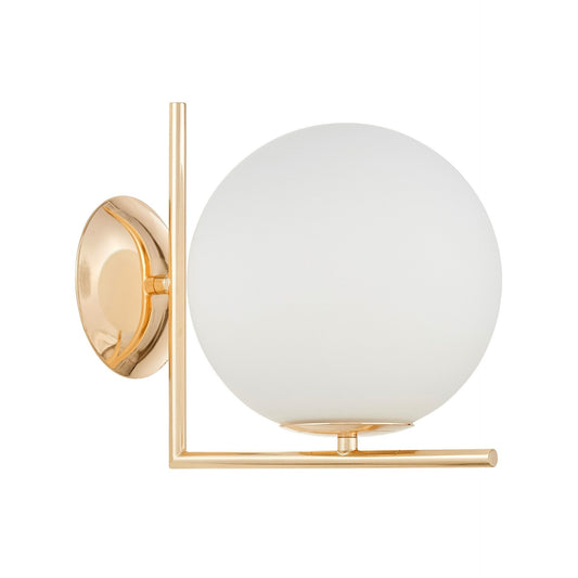 MODERN WALL LAMP SCONCE GOLD SORENTO D20 - LuminaLux