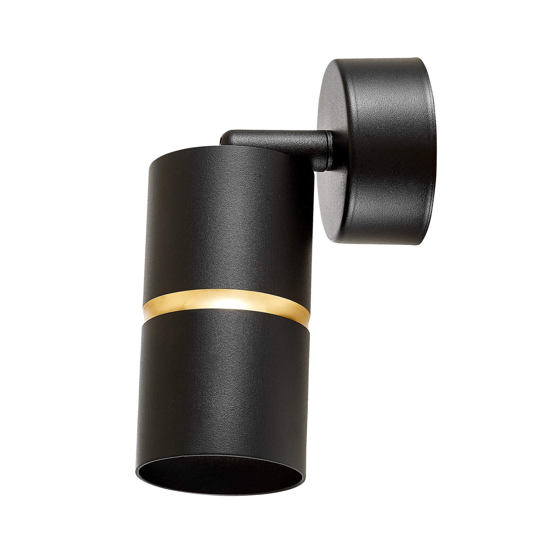 MODERN WALL LAMP WALL LAMP BLACK - GOLD ASTI W1 - LuminaLux