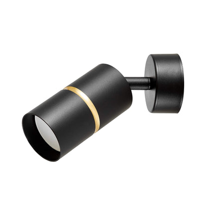 MODERN WALL LAMP WALL LAMP BLACK - GOLD ASTI W1 - LuminaLux