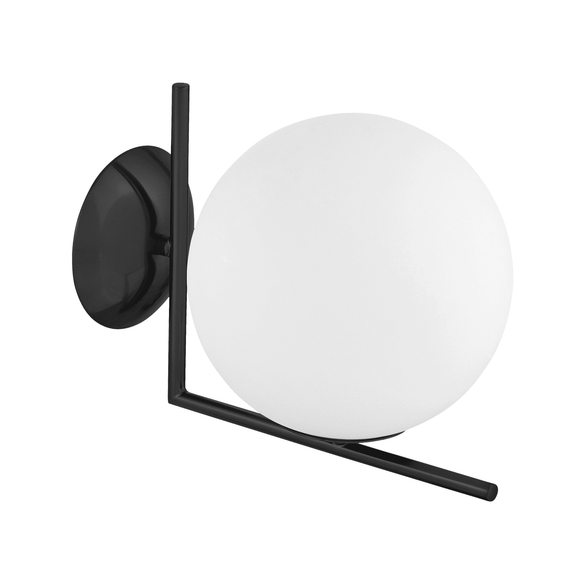 MODERN WALL LAMP WALL LAMP BLACK SORENTO D20 - LuminaLux