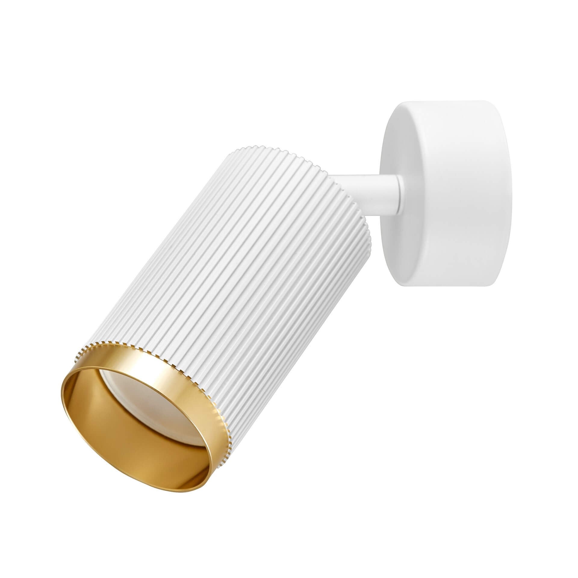 MODERN WALL LAMP WALL LAMP WHITE - GOLD RINA W1 - LuminaLux