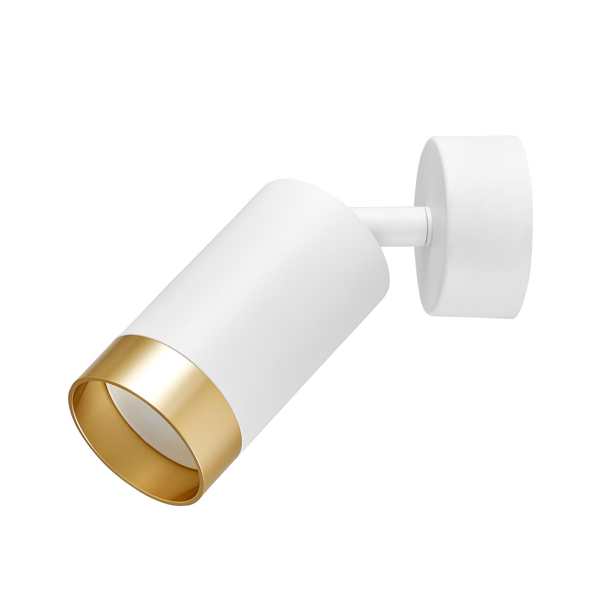 MODERN WALL LAMP WALL LAMP WHITE - GOLD VIVO W1 - LuminaLux