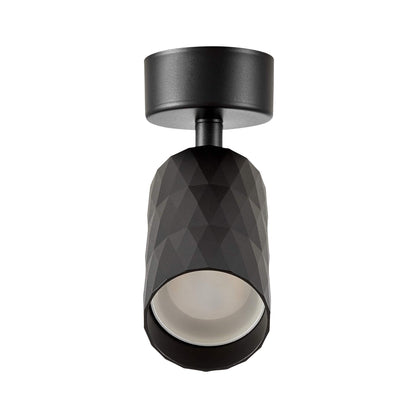 SPOT MODERN CEILING LAMP BLACK BOVA W1 - LuminaLux