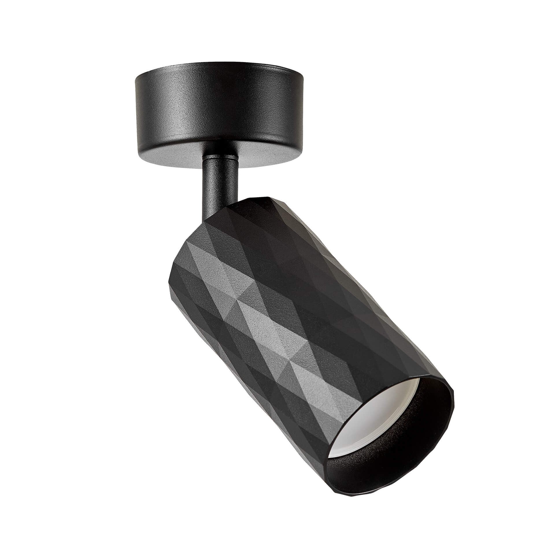 SPOT MODERN CEILING LAMP BLACK BOVA W1 - LuminaLux