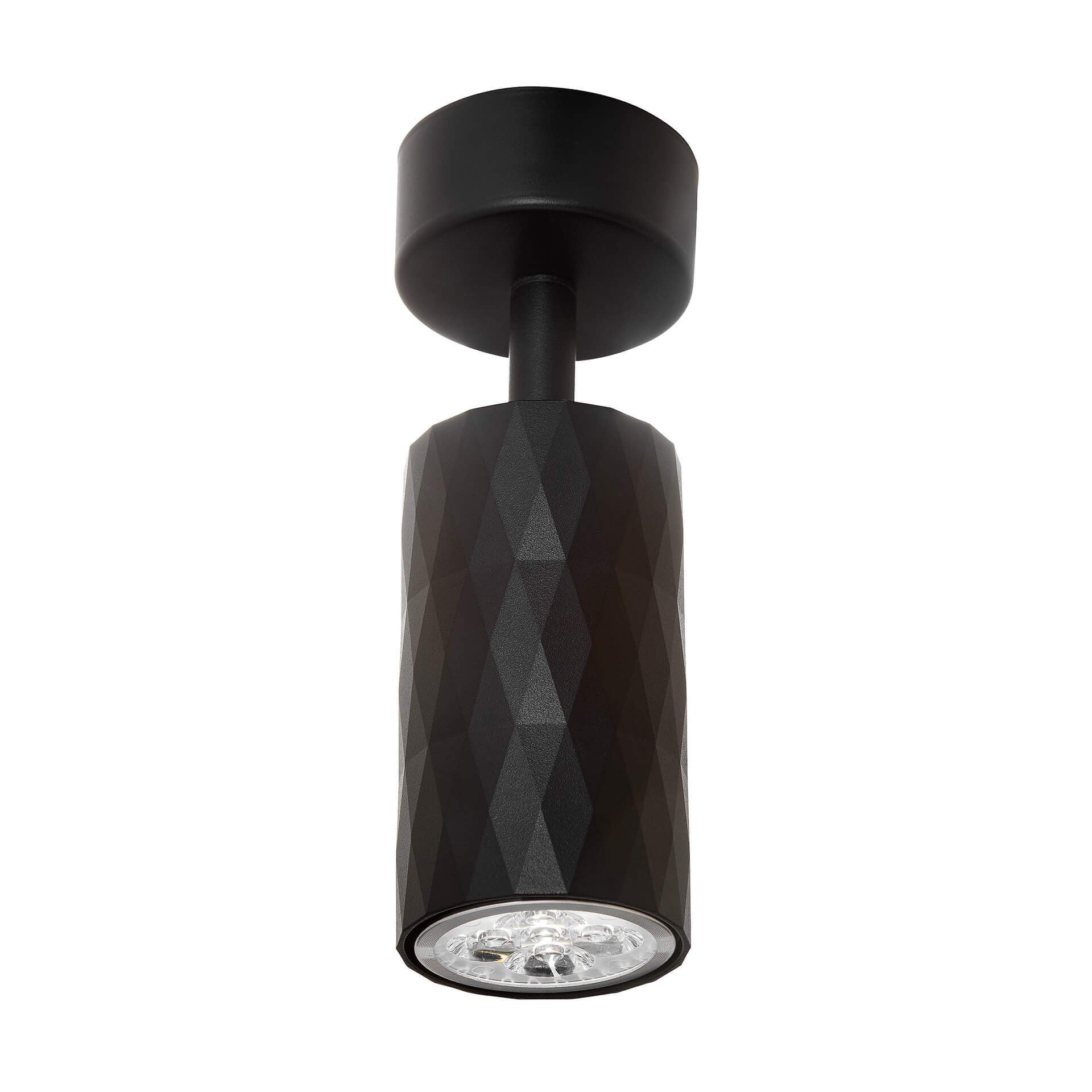 SPOT MODERN CEILING LAMP BLACK BOVA W1 - LuminaLux
