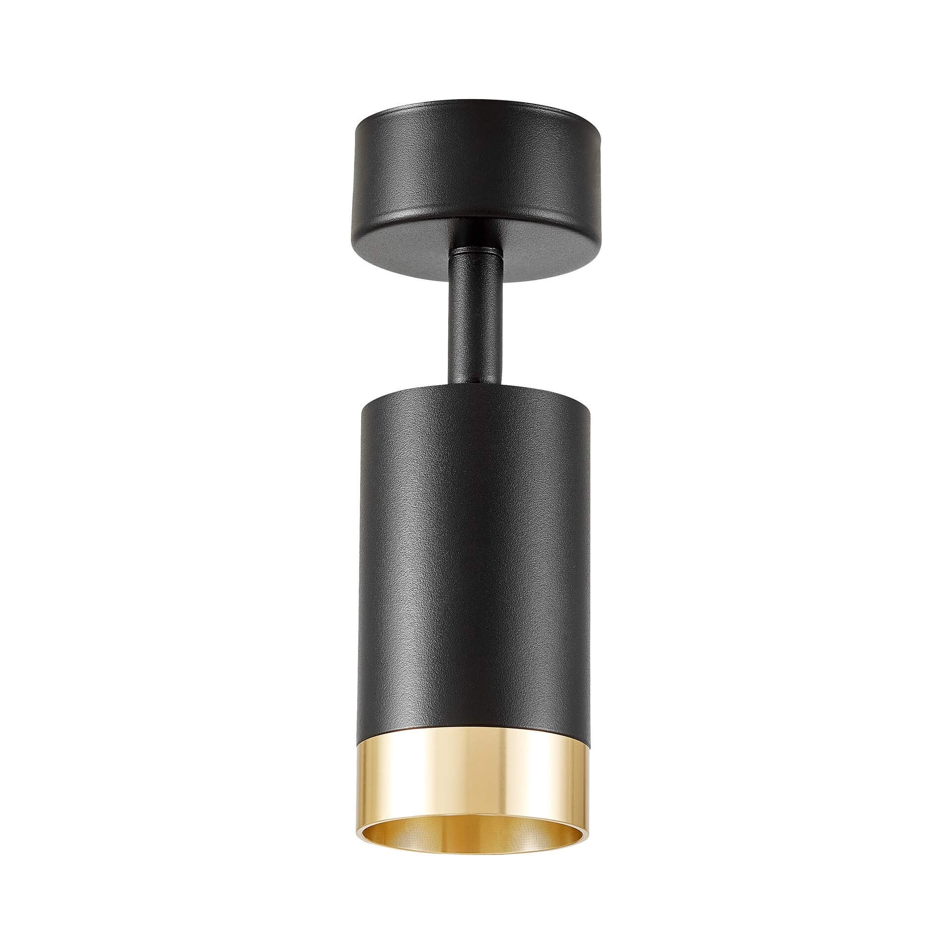 SPOT MODERN CEILING LAMP BLACK - GOLD VIVO W1 - LuminaLux