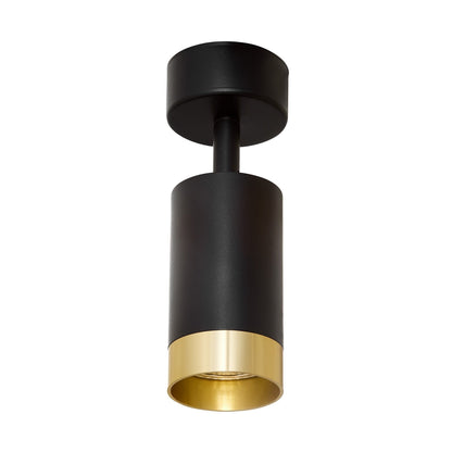 SPOT MODERN CEILING LAMP BLACK - GOLD VIVO W1 - LuminaLux