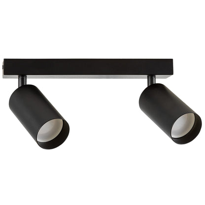 SPOT MODERN CEILING LAMP BLACK NEO W2 - LuminaLux