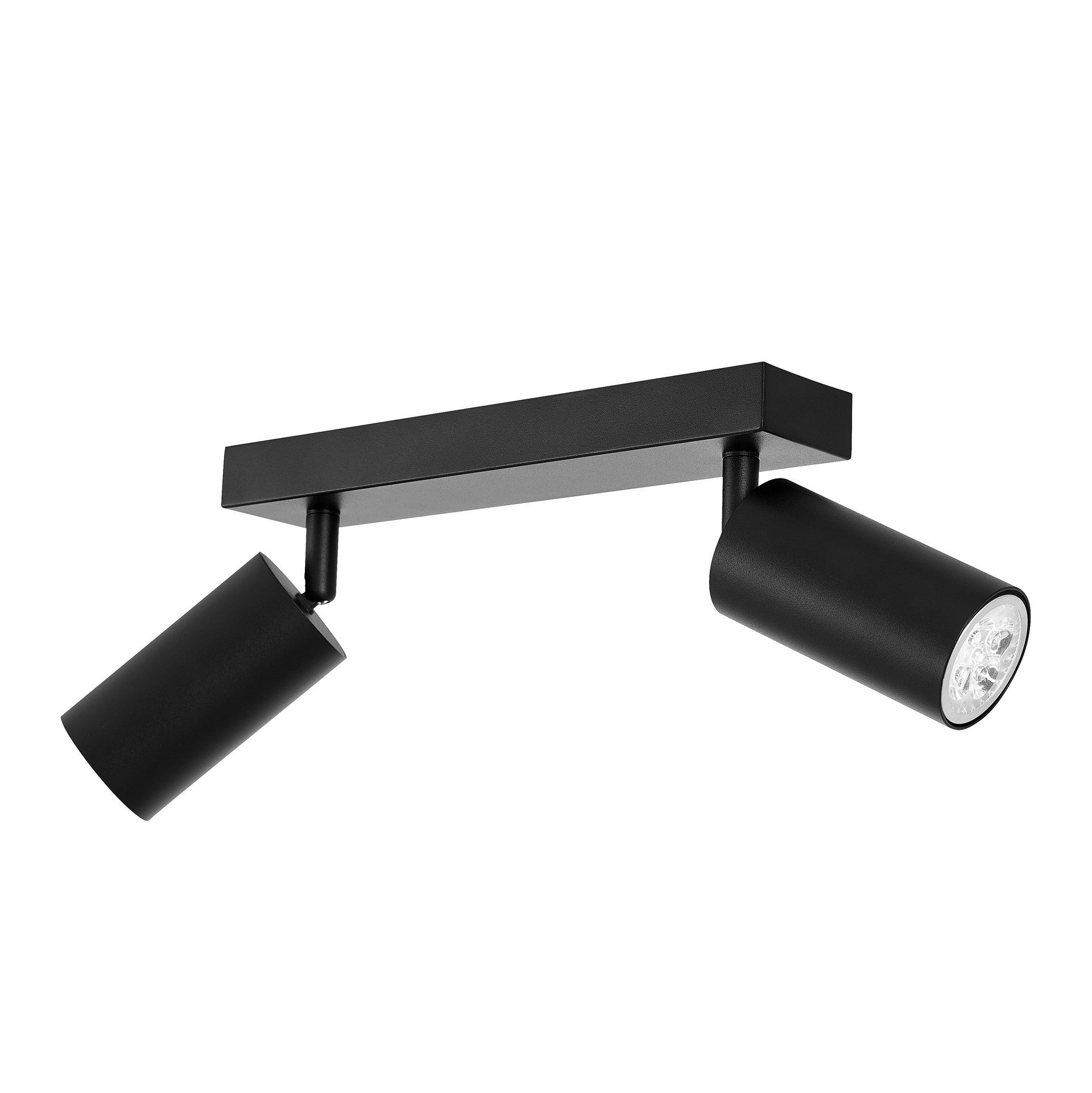 SPOT MODERN CEILING LAMP BLACK NEO W2 - LuminaLux
