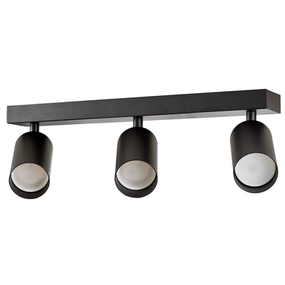SPOT MODERN CEILING LAMP BLACK NEO W3 - LuminaLux