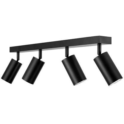 SPOT MODERN CEILING LAMP BLACK NEO W4 - LuminaLux