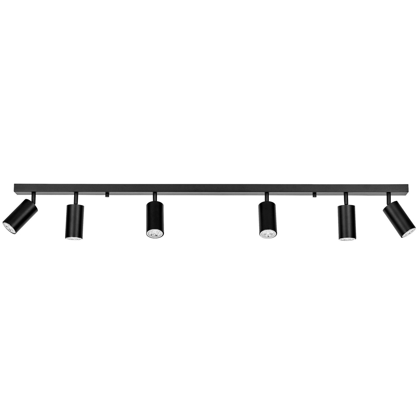 SPOT MODERN CEILING LAMP BLACK NEO W6 - LuminaLux