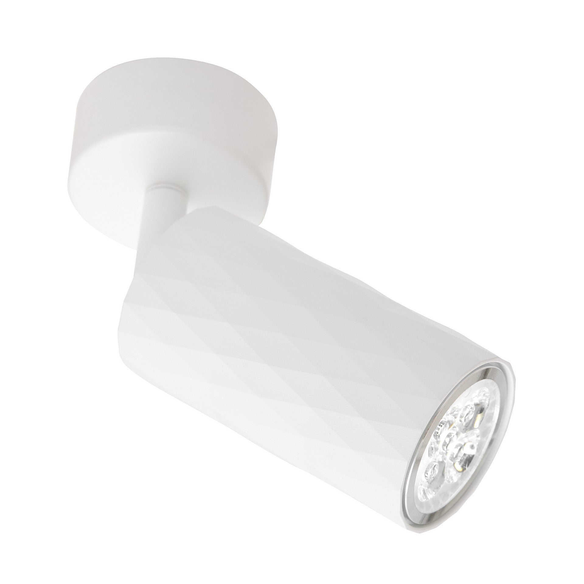 SPOT MODERN CEILING LAMP WHITE BOVA W1 - LuminaLux
