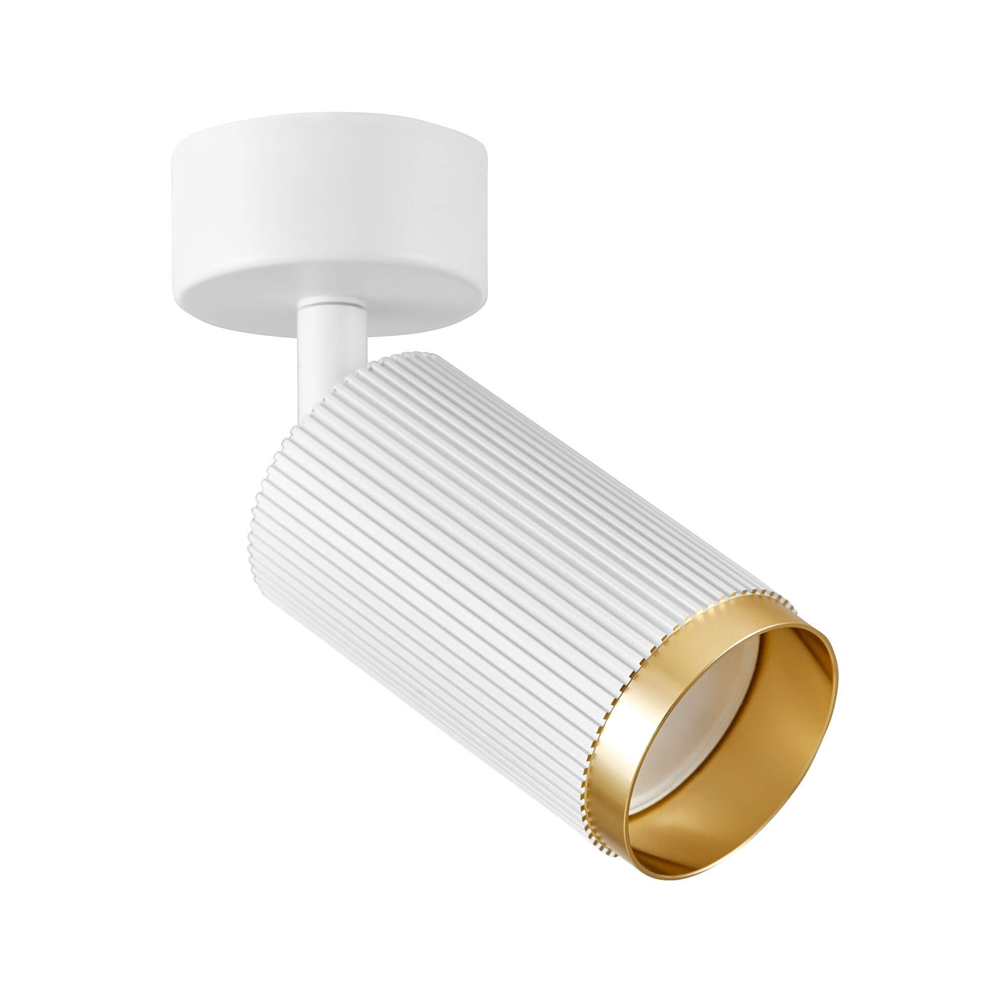 SPOT MODERN WHITE - GOLD CEILING LAMP RINA W1 - LuminaLux