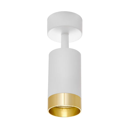 SPOT MODERN WHITE - GOLD CEILING LAMP VIVO W1 - LuminaLux