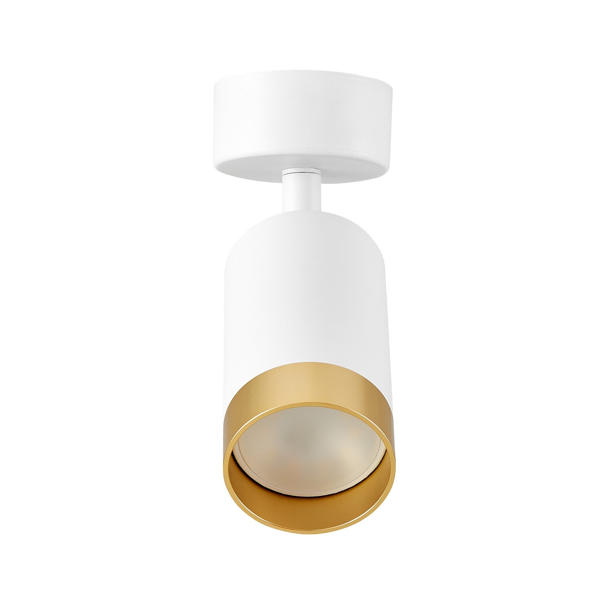 SPOT MODERN WHITE - GOLD CEILING LAMP VIVO W1 - LuminaLux
