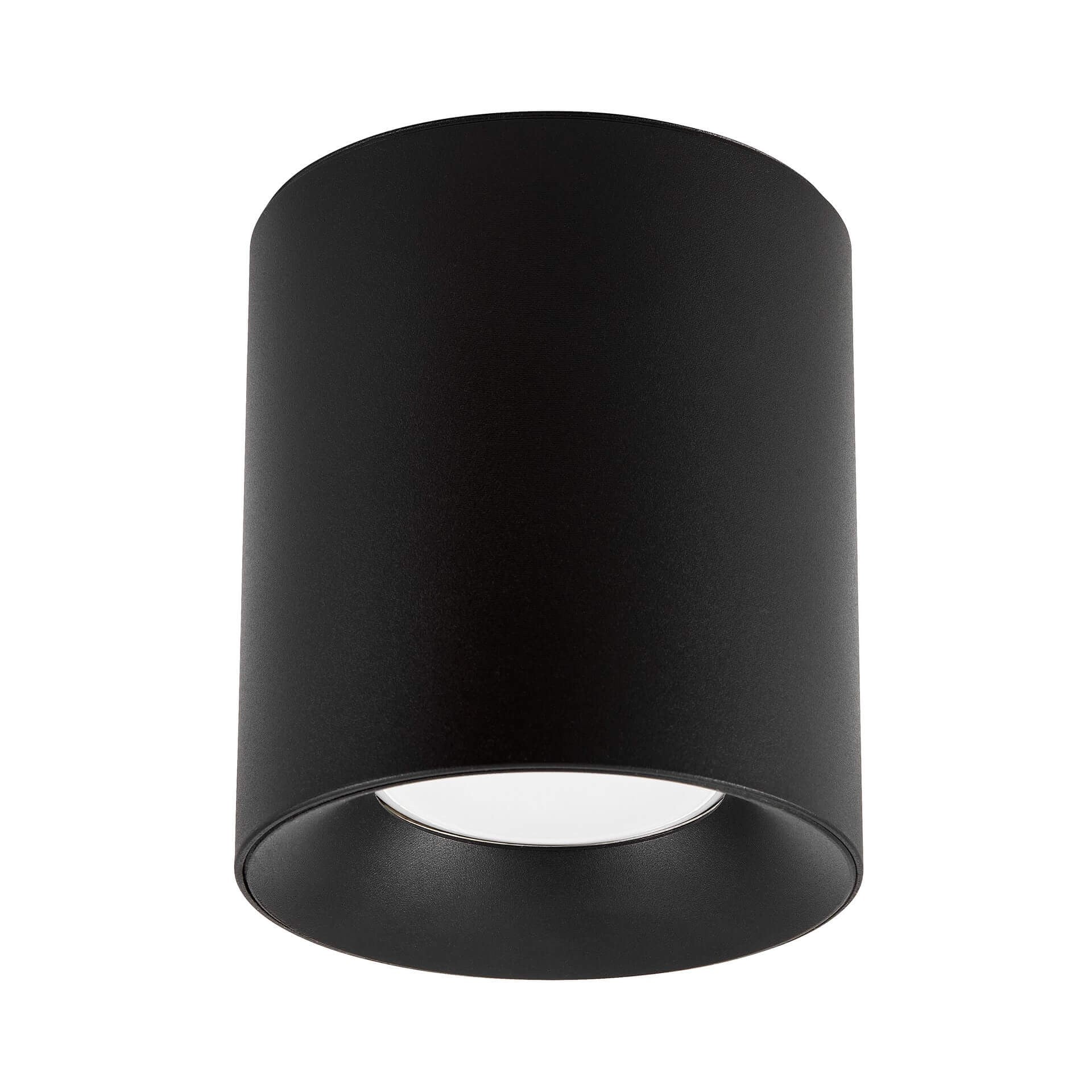 SPOT SURFACE - MOUNTED LUMINAIRE TUBA BLACK NURI W1 - LuminaLux