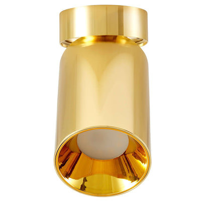 SPOT SURFACE - MOUNTED LUMINAIRE TUBA GOLD FLOR W1 - LuminaLux