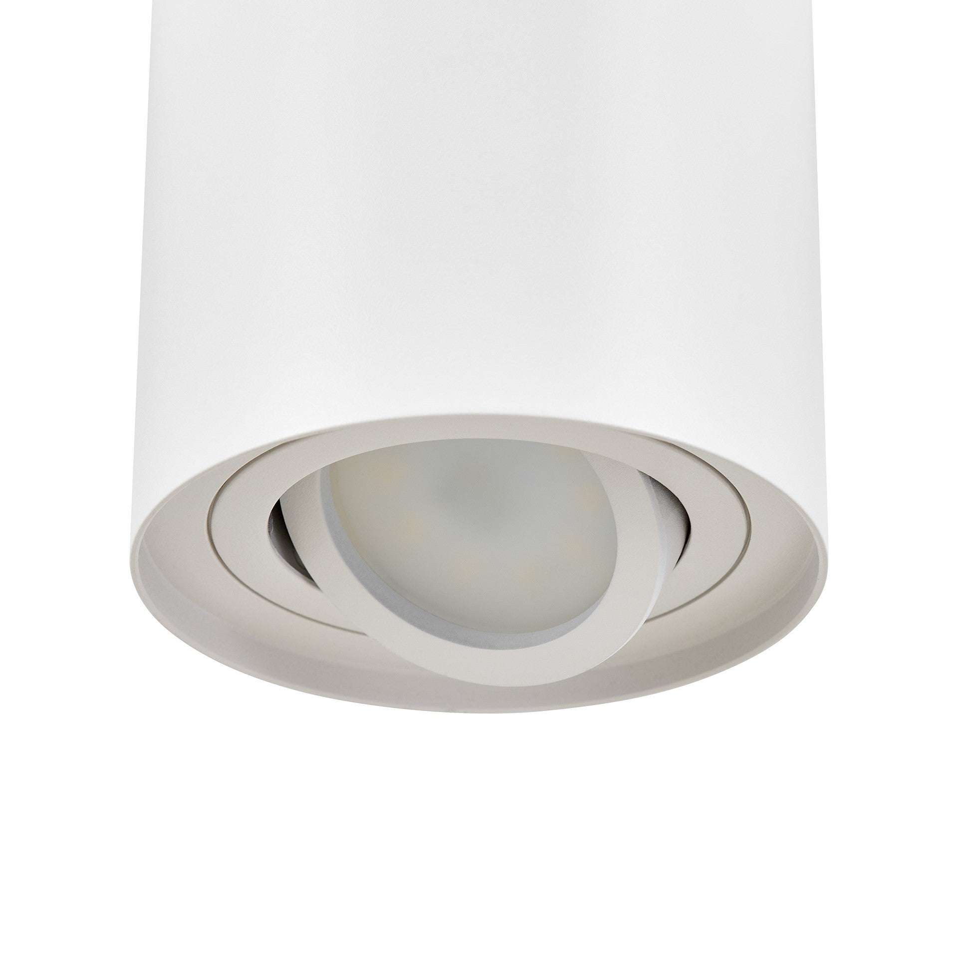 SPOT SURFACE - MOUNTED LUMINAIRE TUBA WHITE CONE W1 - LuminaLux