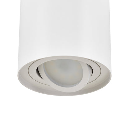 SPOT SURFACE - MOUNTED LUMINAIRE TUBA WHITE CONE W1 - LuminaLux