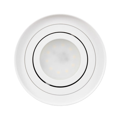 SPOT SURFACE - MOUNTED LUMINAIRE TUBA WHITE CONE W1 - LuminaLux