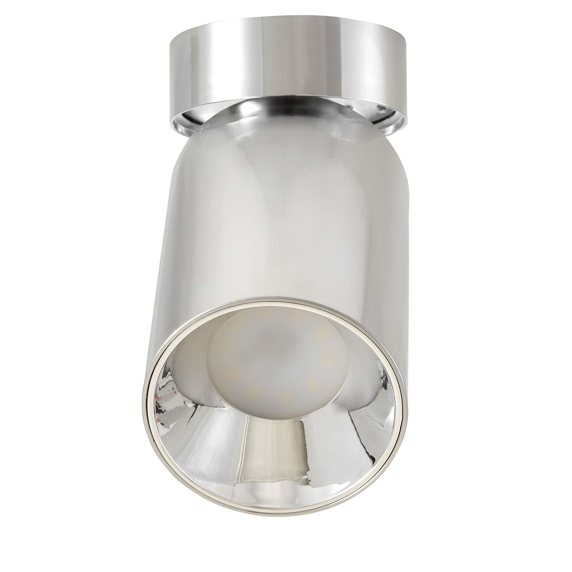 SPOT TUBA CHROME SURFACE - MOUNTED LUMINAIRE FLOR W1 - LuminaLux
