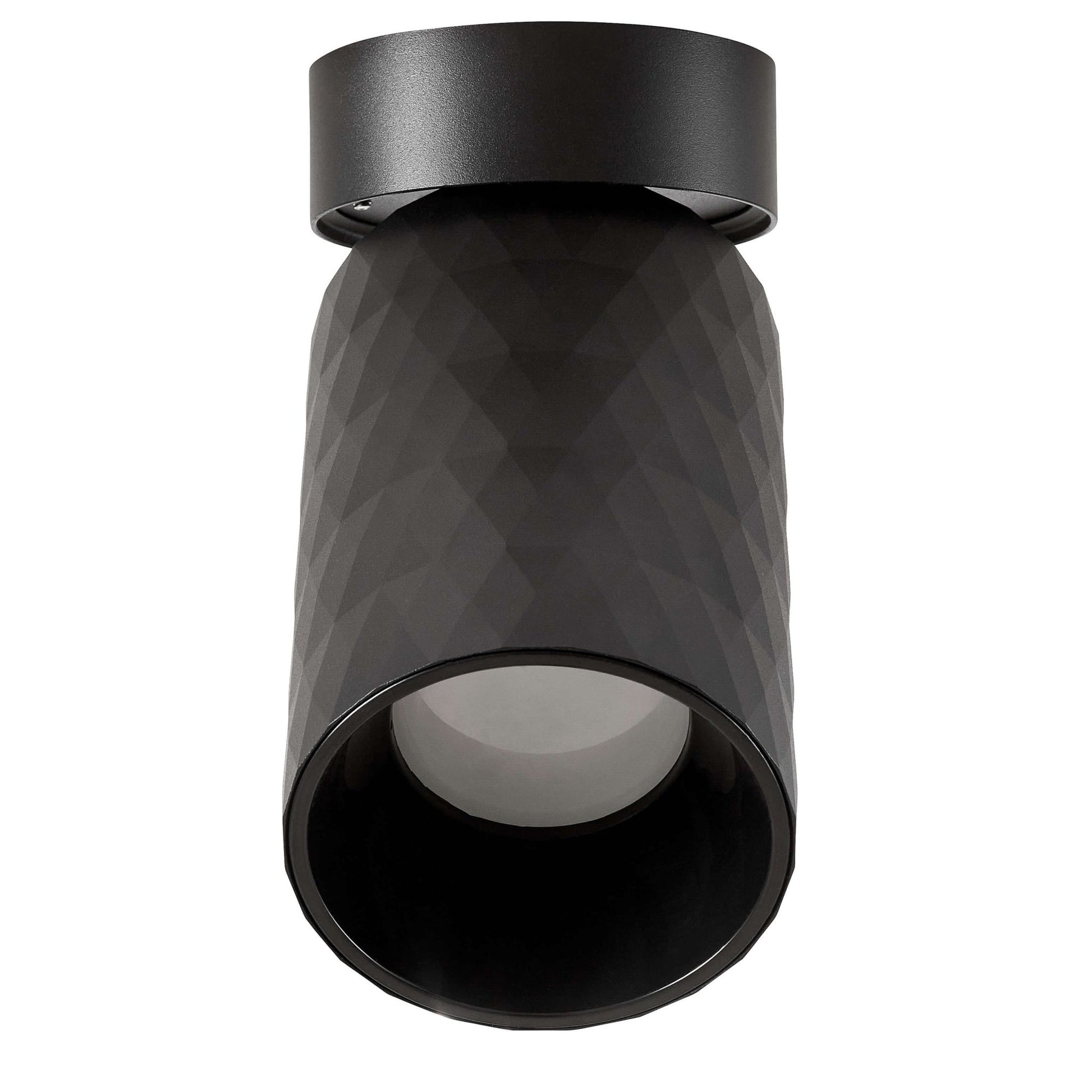 SPOT TUBA SURFACE - MOUNTED LUMINAIRE BLACK BIBI W1 - LuminaLux