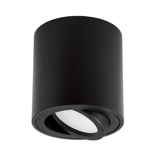 SPOT TUBA SURFACE - MOUNTED LUMINAIRE BLACK BOLT W1 - LuminaLux