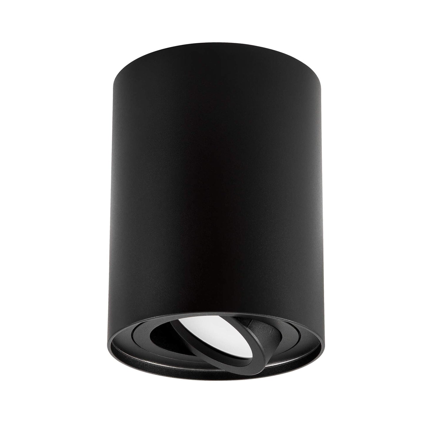 SPOT TUBA SURFACE - MOUNTED LUMINAIRE BLACK CONE W1 - LuminaLux