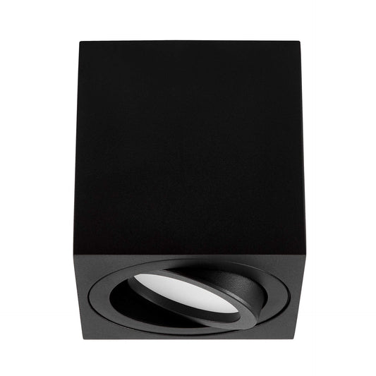 SPOT TUBA SURFACE - MOUNTED LUMINAIRE BLACK ERBA W1 - LuminaLux