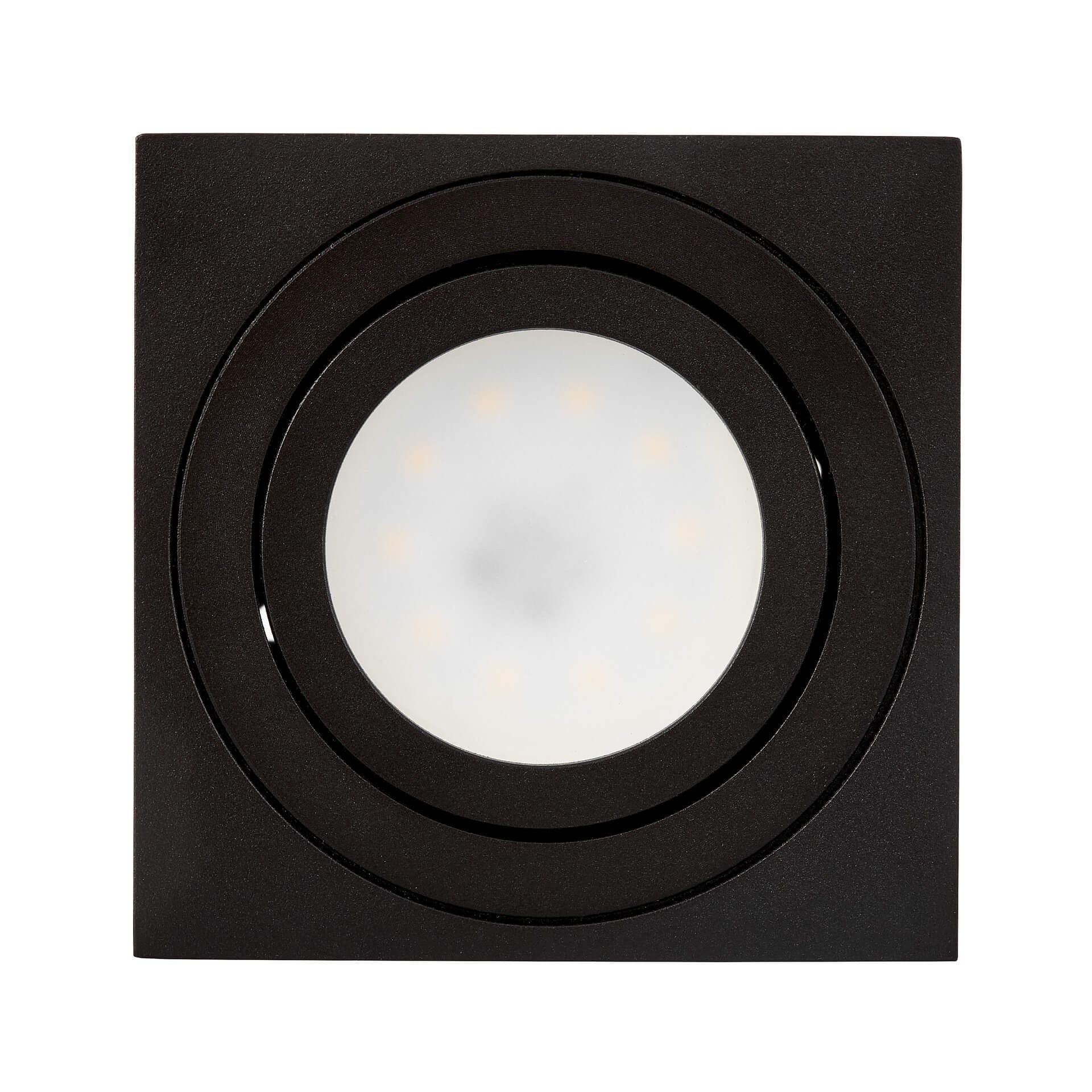 SPOT TUBA SURFACE - MOUNTED LUMINAIRE BLACK ERBA W1 - LuminaLux