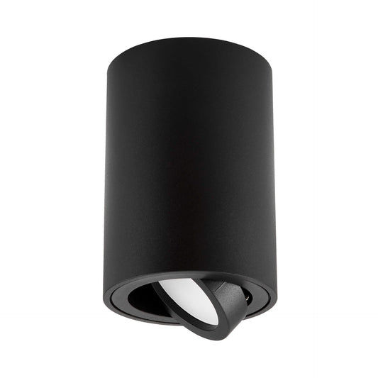 SPOT TUBA SURFACE - MOUNTED LUMINAIRE BLACK NATI W1 - LuminaLux