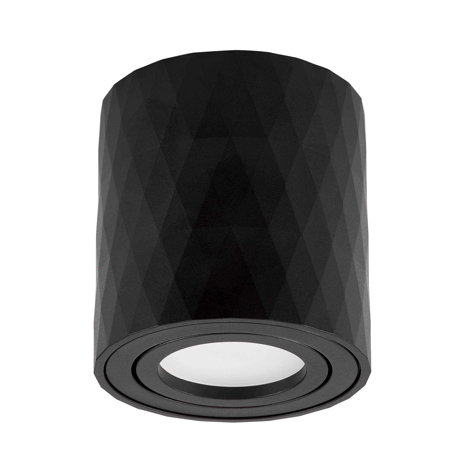 SPOT TUBA SURFACE - MOUNTED LUMINAIRE BLACK TIGO W1 - LuminaLux