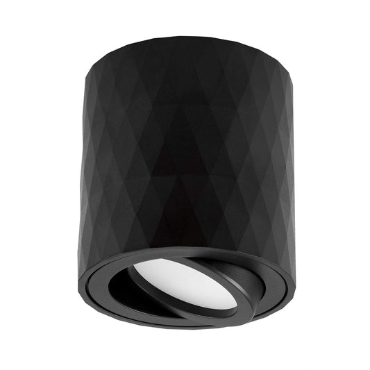 SPOT TUBA SURFACE - MOUNTED LUMINAIRE BLACK TIGO W1 - LuminaLux