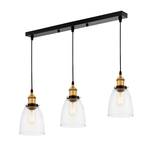 TRIPLE LOFT PENDANT LAMP FABI W3 PRO - LuminaLux