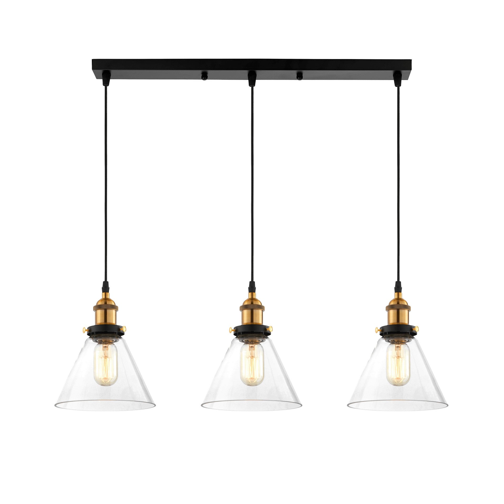 TRIPLE LOFT PENDANT LAMP NUBI W3 PRO - LuminaLux