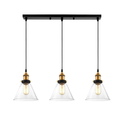 TRIPLE LOFT PENDANT LAMP NUBI W3 PRO - LuminaLux