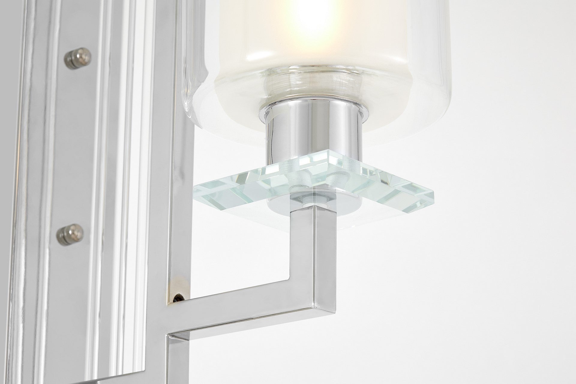WALL LAMP CHROME WALL LAMP MANHATTAN W1 - LuminaLux