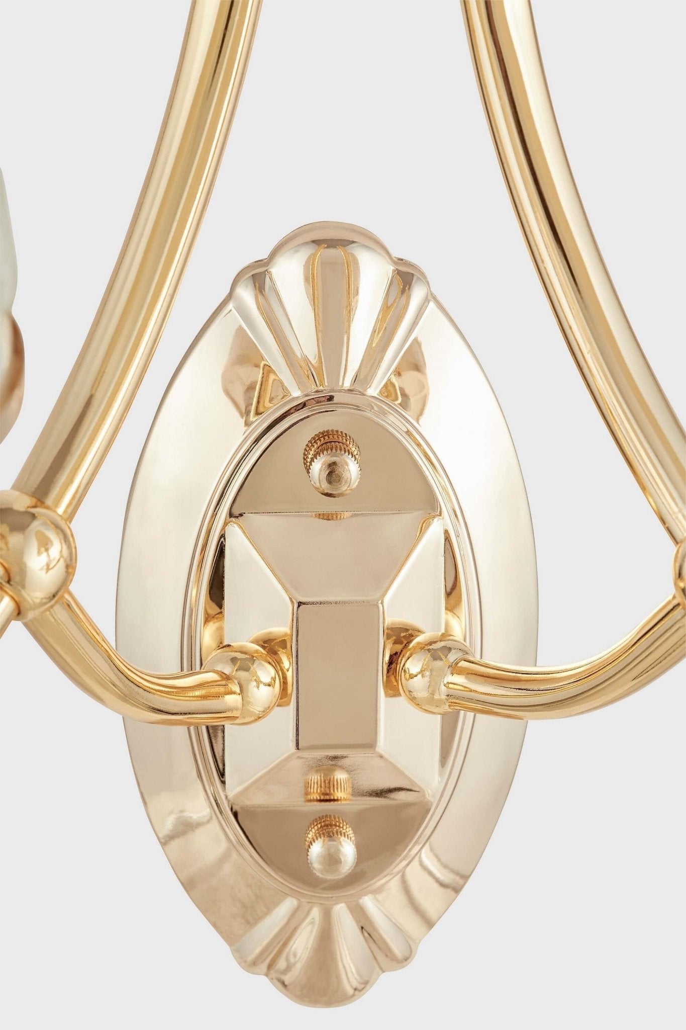 WALL LAMP CRYSTAL WALL LAMP GOLD DOMINNI W2 - LuminaLux