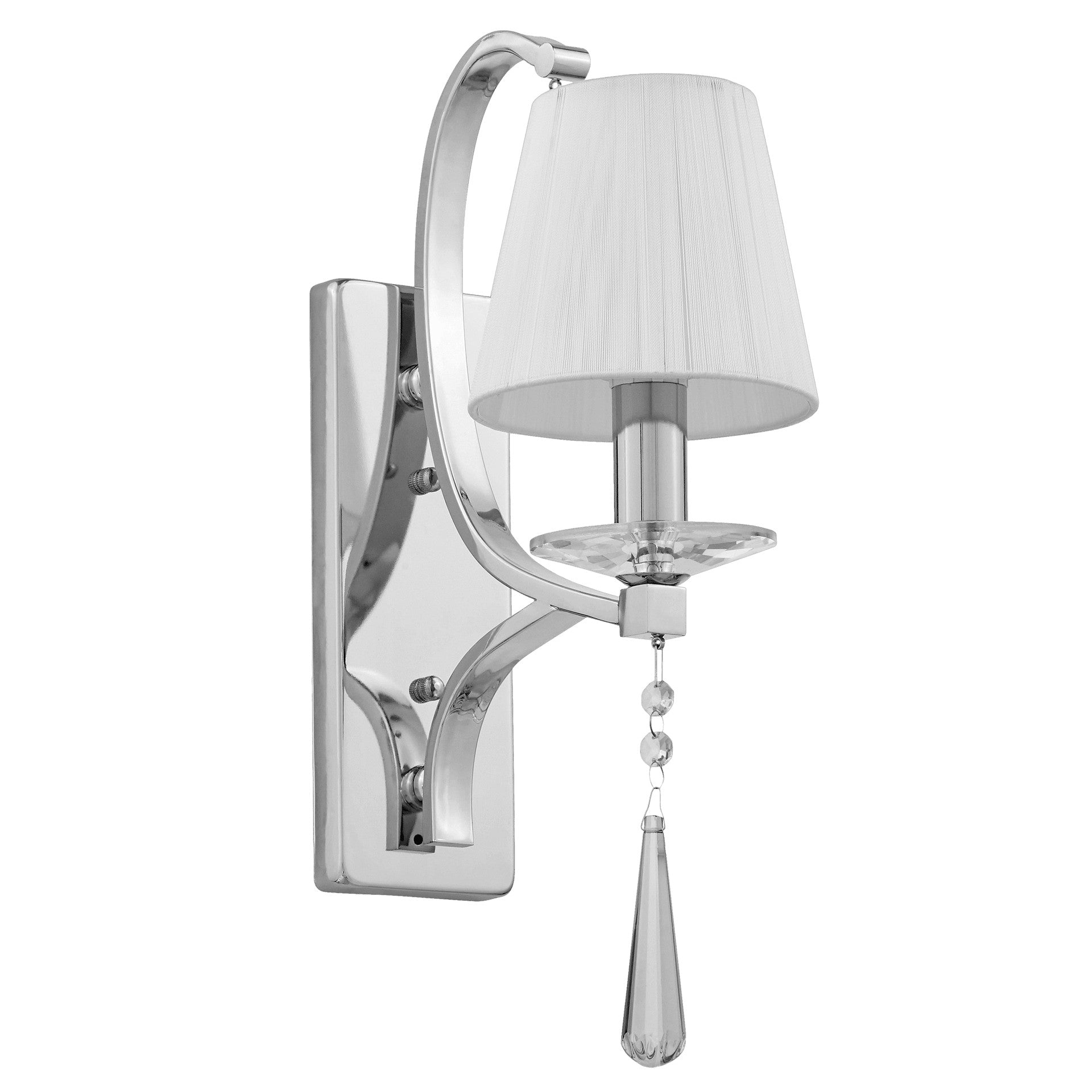 WALL LAMP CRYSTAL WALL LAMP VENISIA W1 - LuminaLux